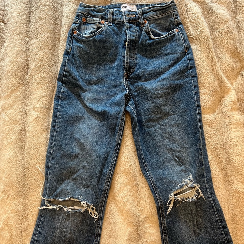 Dark blue Zara jeans size 4